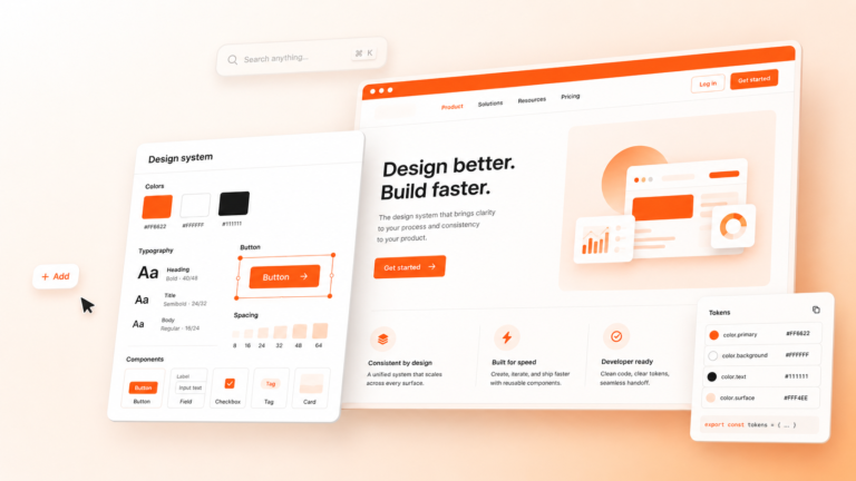 Blog featured image for A Design System in 2026 Is Not a Figma File blog by Md Mahdi Hasan-MahdiCreates